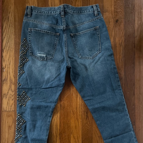 Free People Studded Jeans - Picture 2 of 6